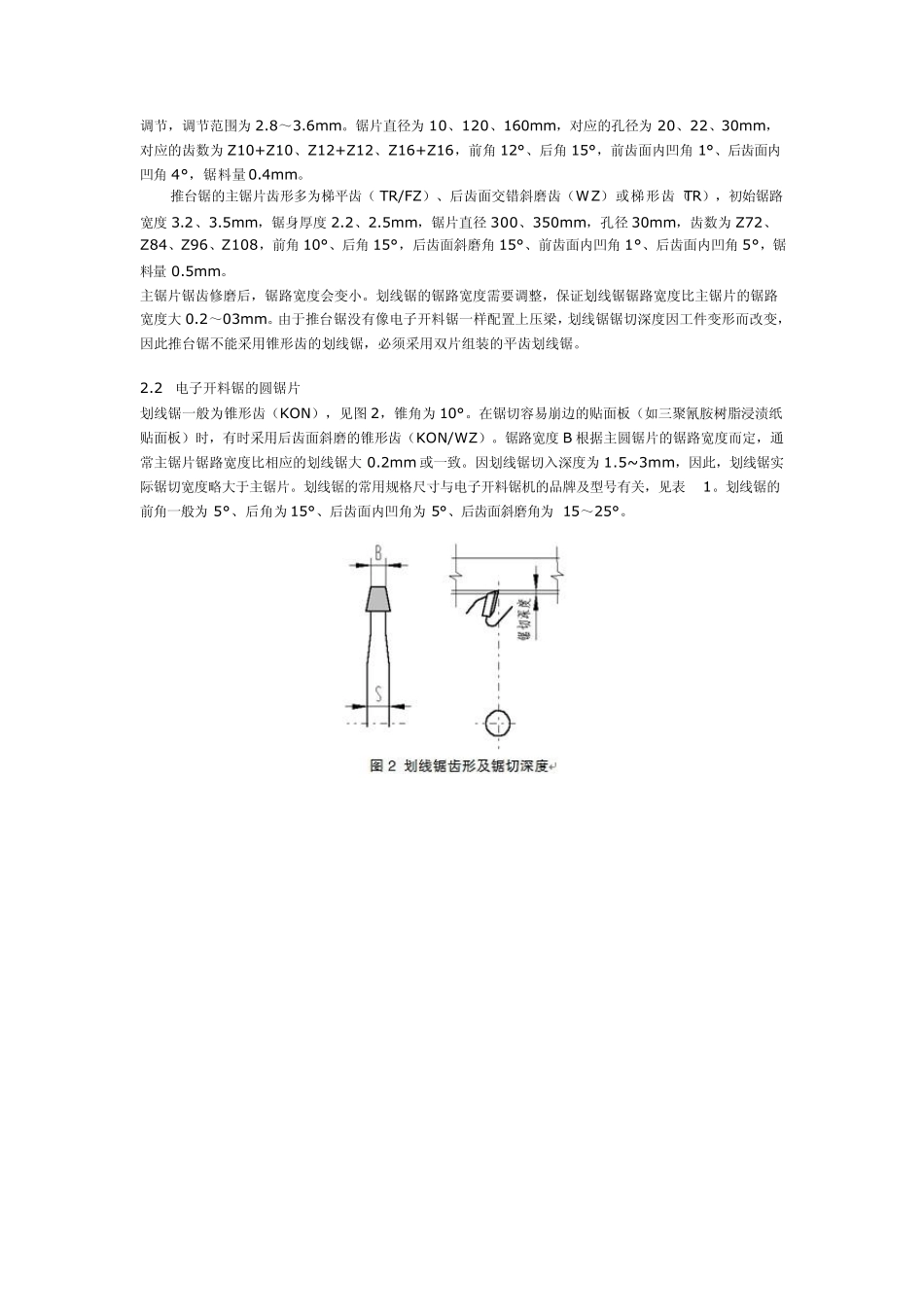 板式家具主要部件用切削刀具_第2页