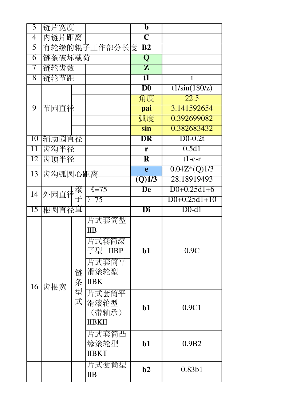 板式输送链设计计算公式_第3页