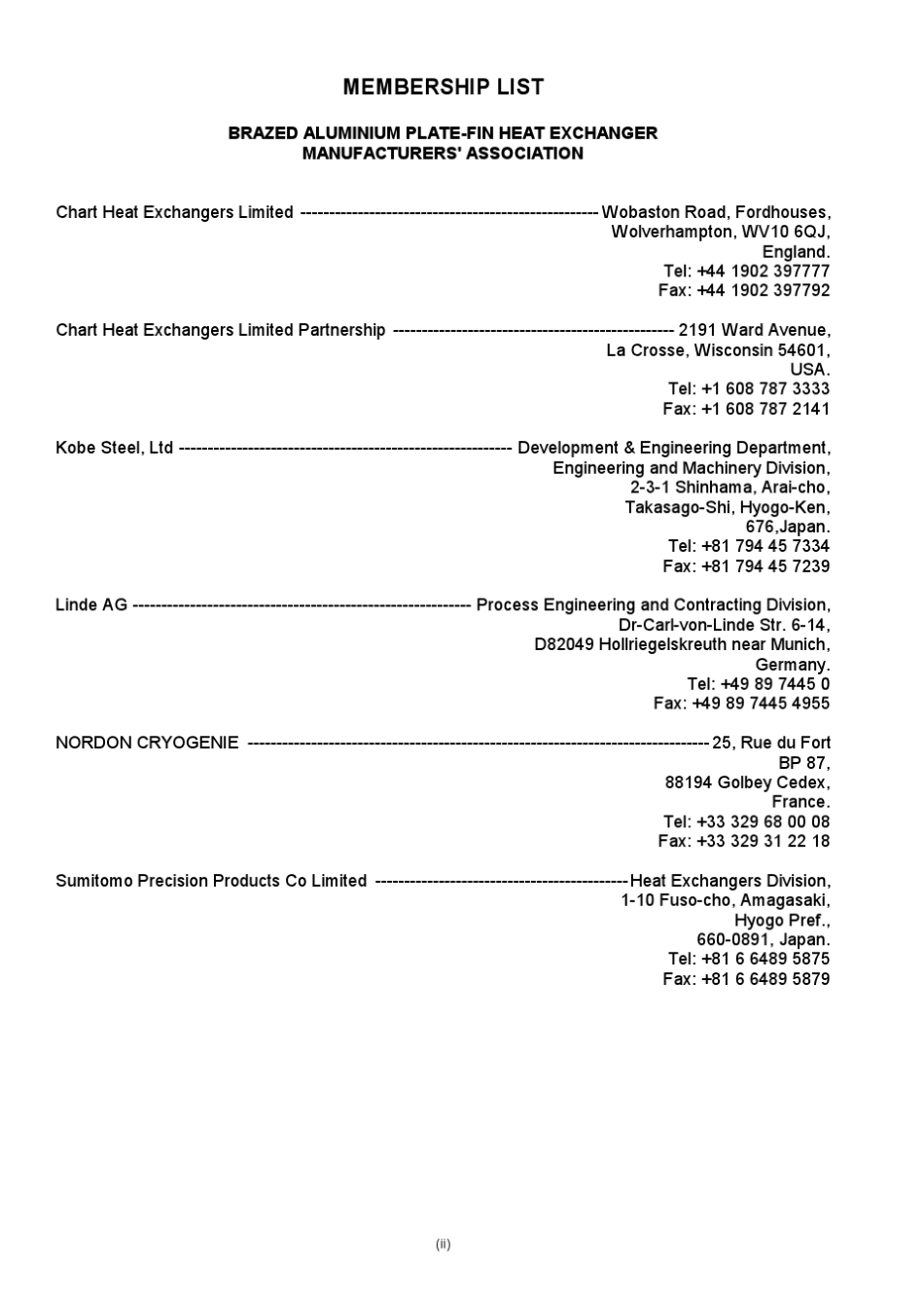 板翅式换热器标准AlpemaStandards_第2页