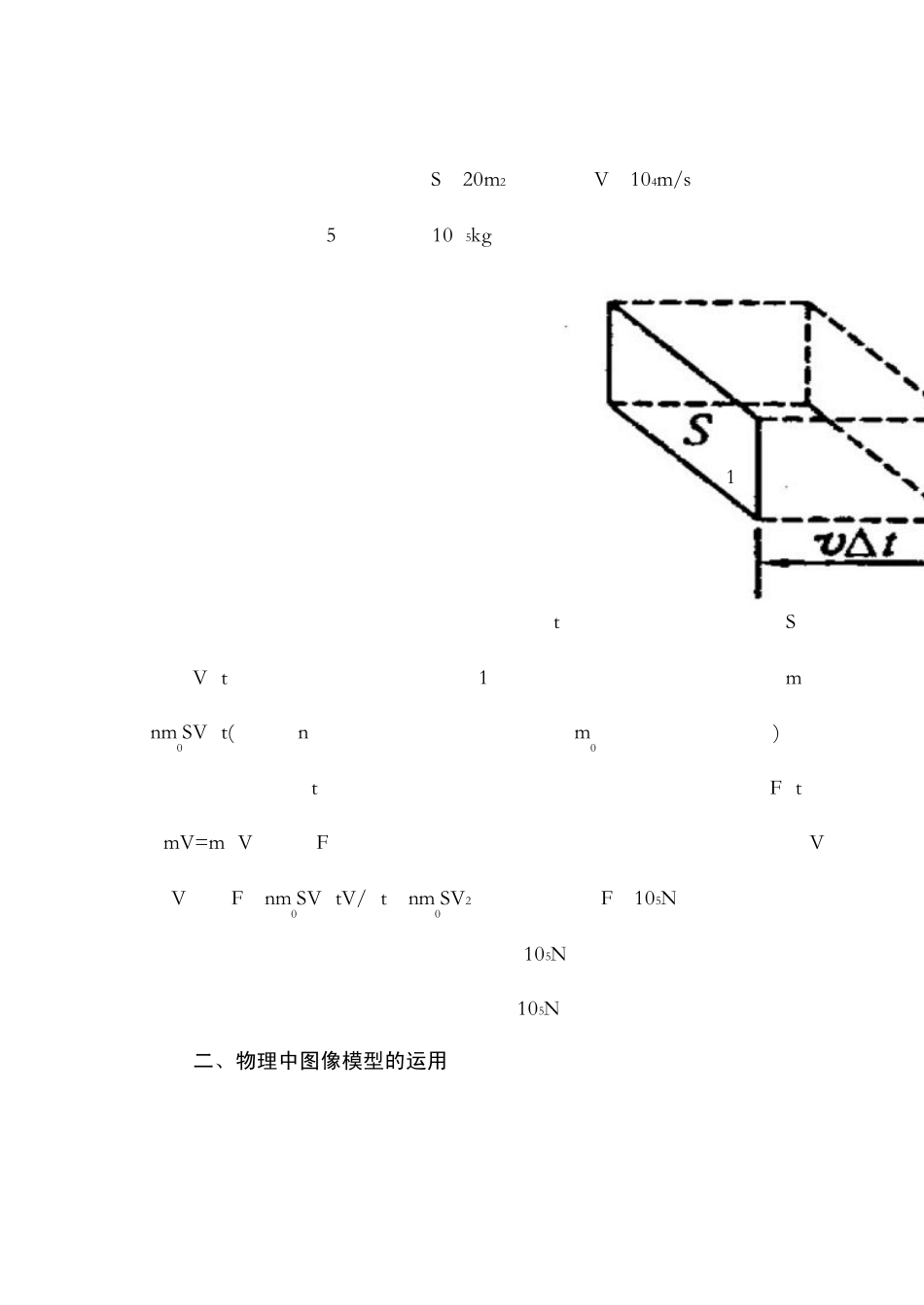 构建物理模型,培养提高解题能力_第2页