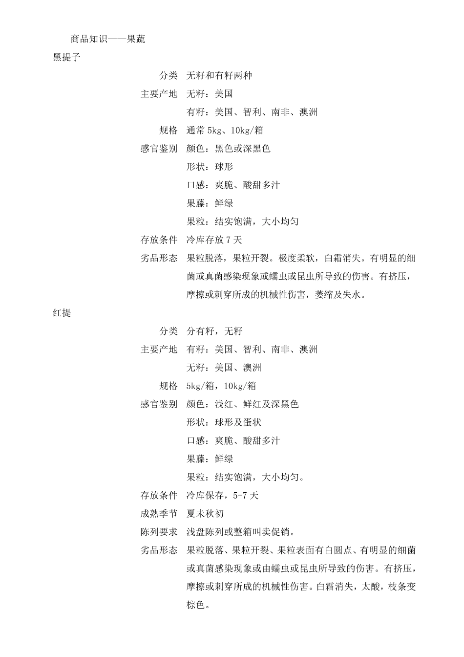 果蔬商品知识_第1页