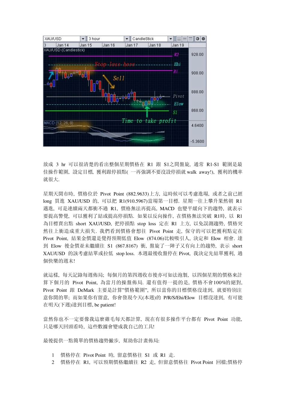 枢轴点分析法PivotPoint_第3页