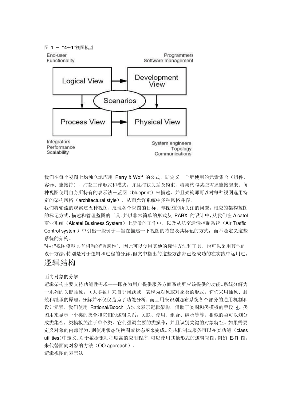 架构蓝图软件架构4+1视图模型(PhilippeKruchten)_第2页