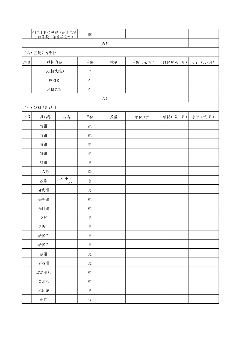 某写字楼物业管理费构成_第3页