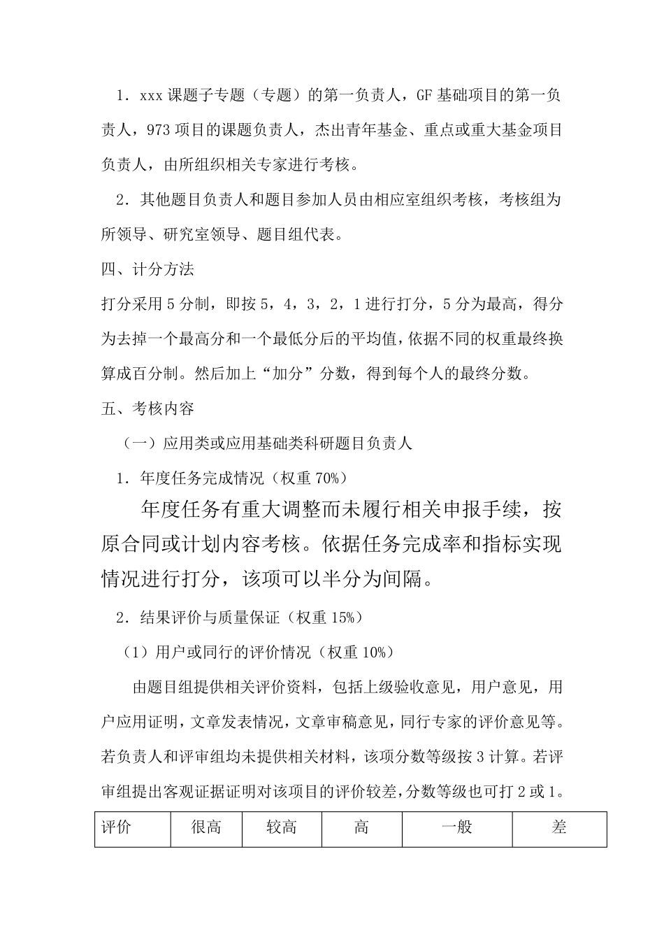 某单位科研人员考核办法_第2页