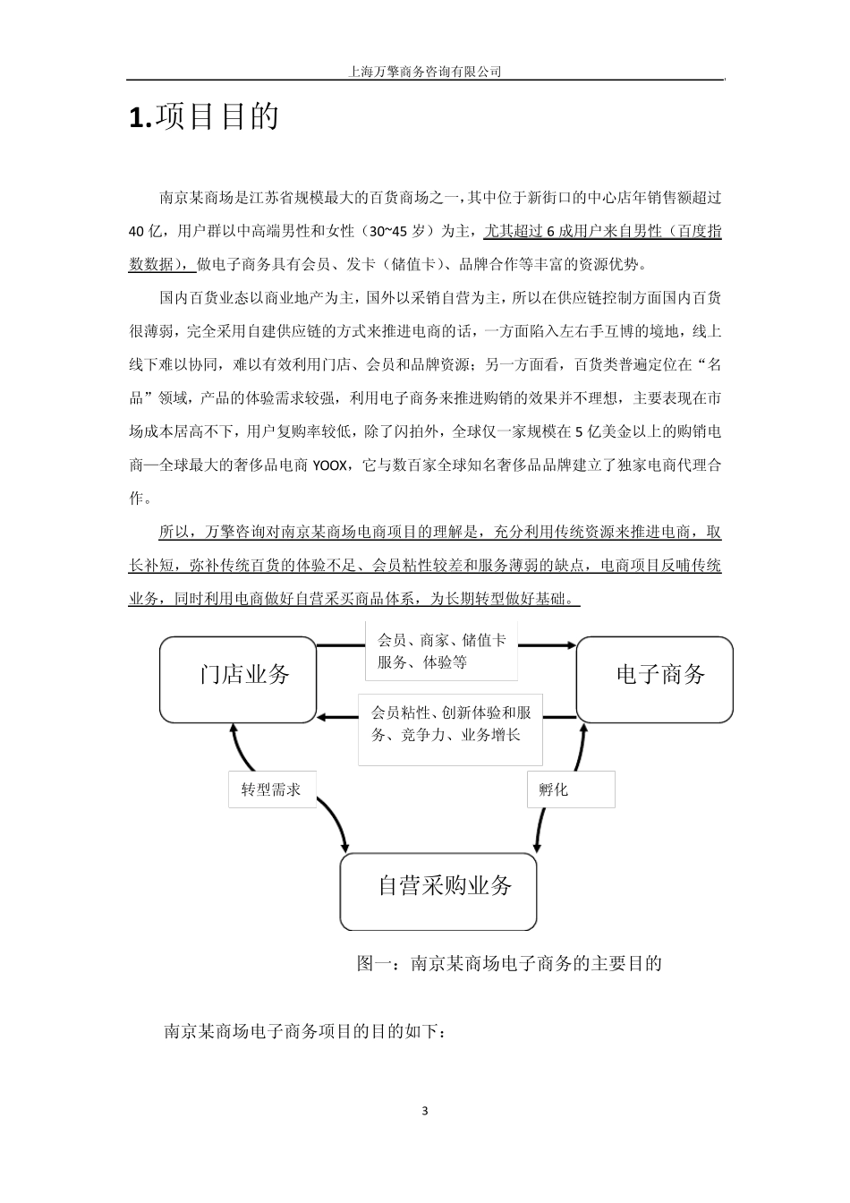 某商场电子商务平台战略咨询项目标书(万擎咨询)_第3页