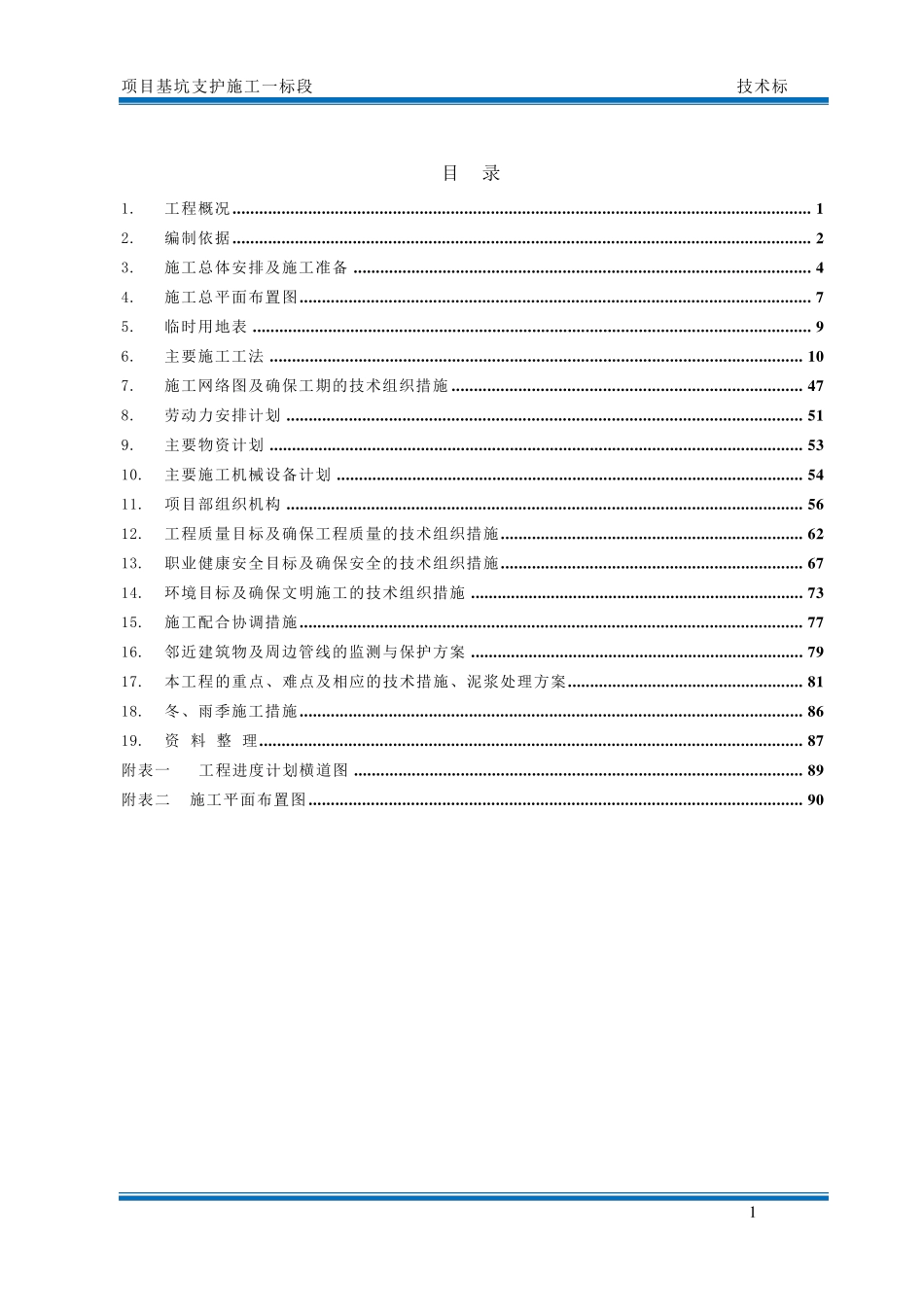 某基坑支护工程技术标01_第2页