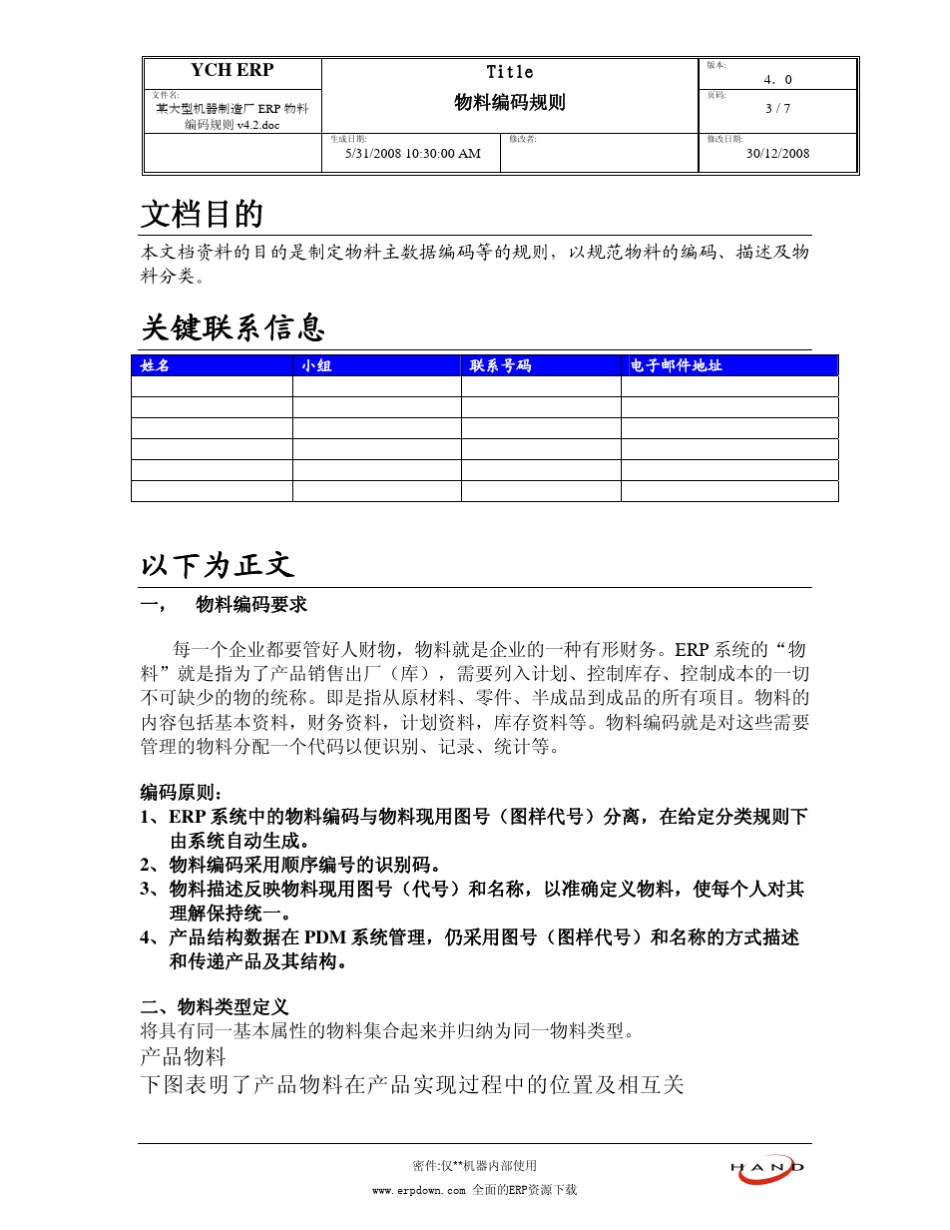 某大型机器制造厂ERP物料编码规则v4.2_第3页
