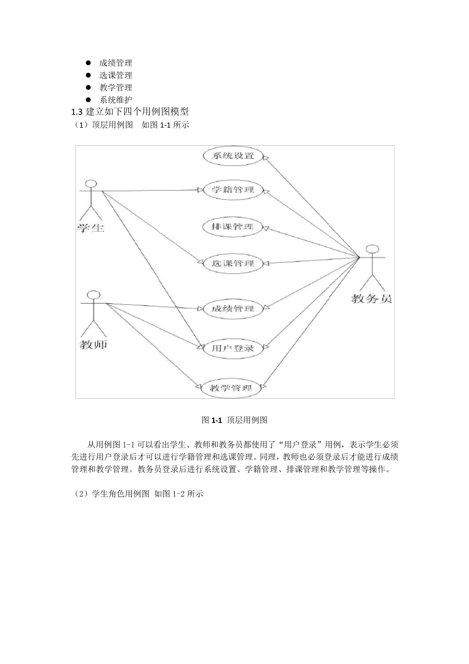 某大学教务管理系统UML模型_第2页