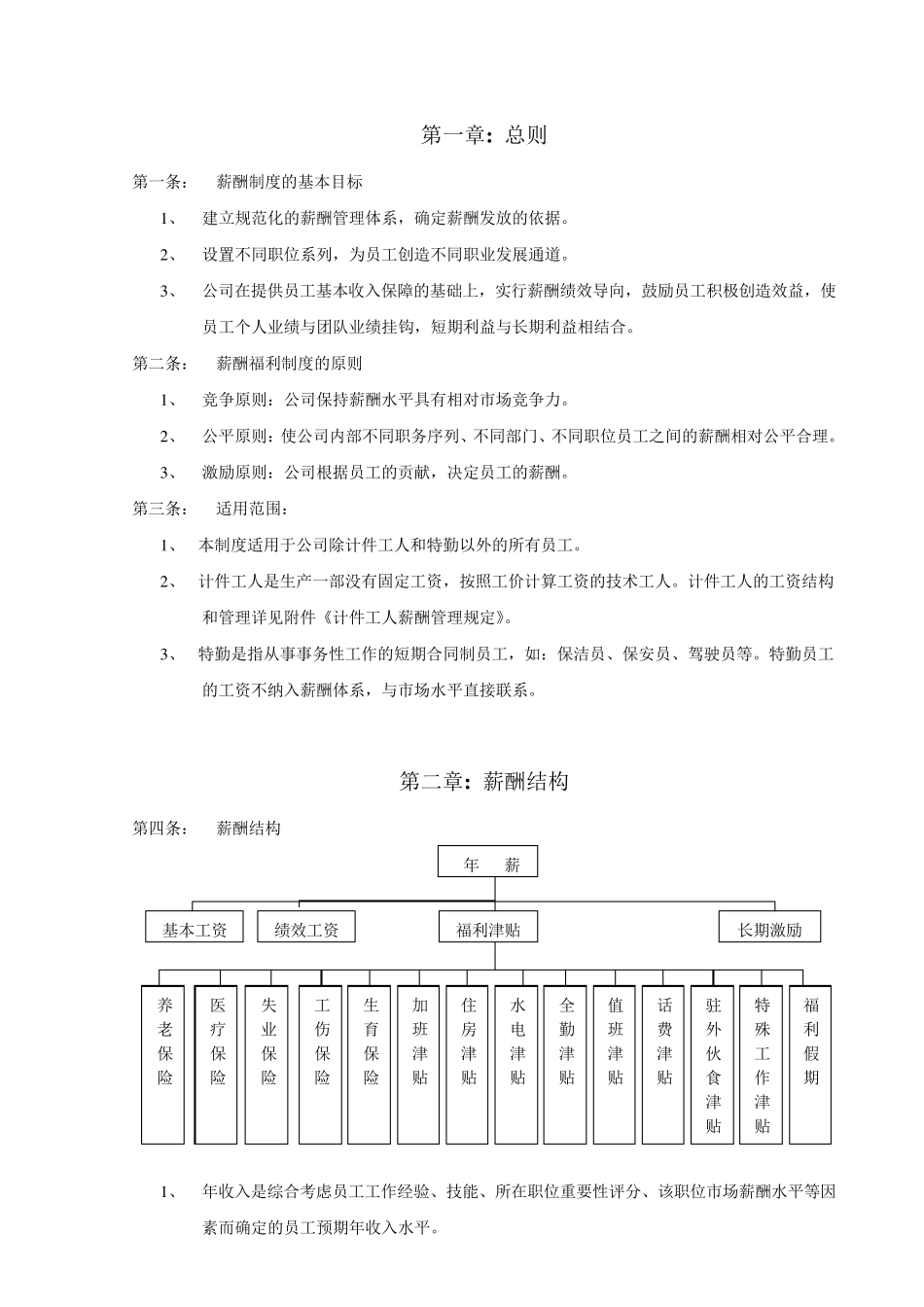 某汽车零部件制造公司薪酬管理制度(doc16)_第3页
