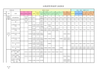 某知名集团管理权限表