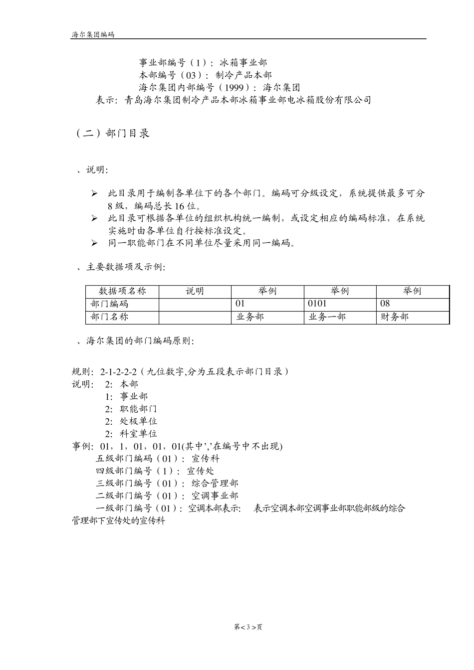 某集团ERP系统编码方案_第3页