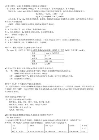 染整工艺原理课后习题