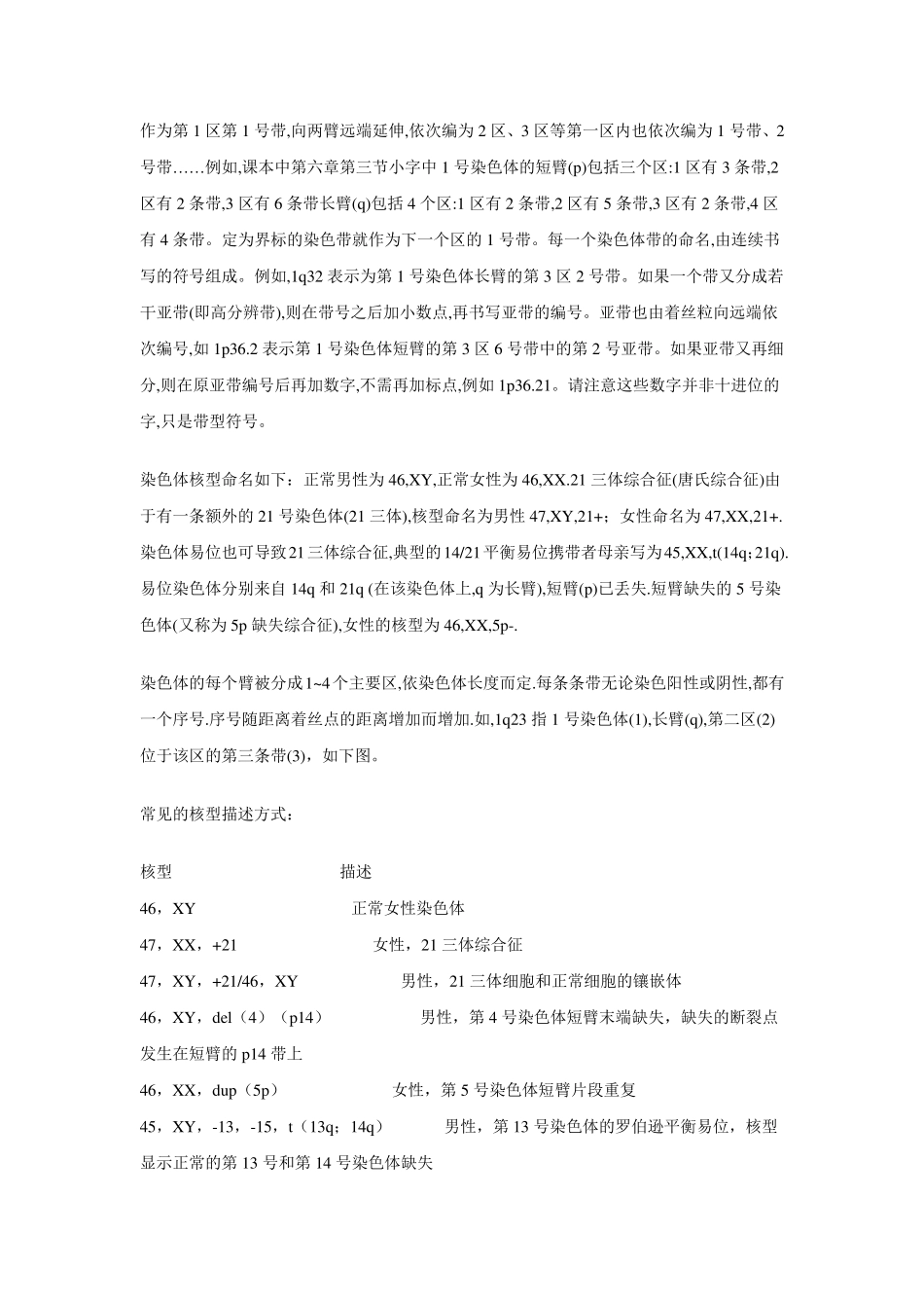 染色体带纹及命名_第2页
