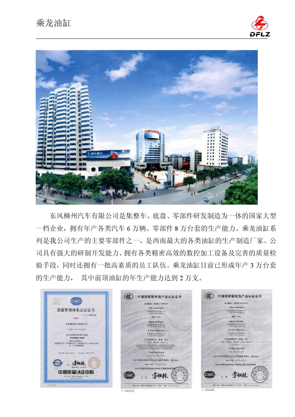 柳汽乘龙前顶油缸资料2010.10_第3页