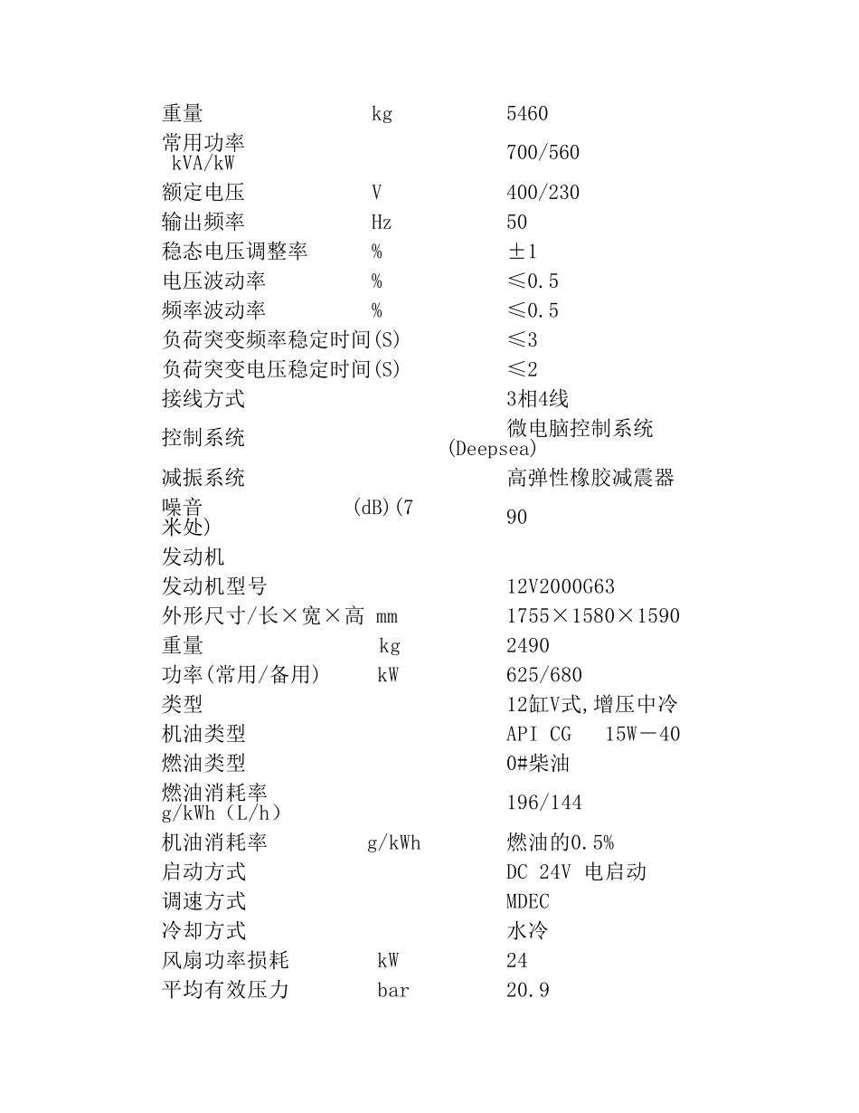 柴油发电机检修规程_第3页