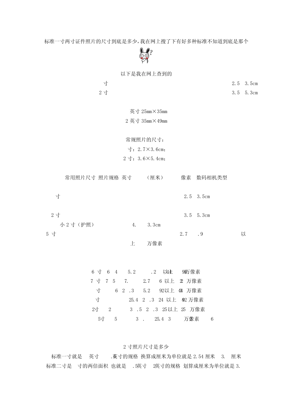 标准一寸两寸证件照片_第1页
