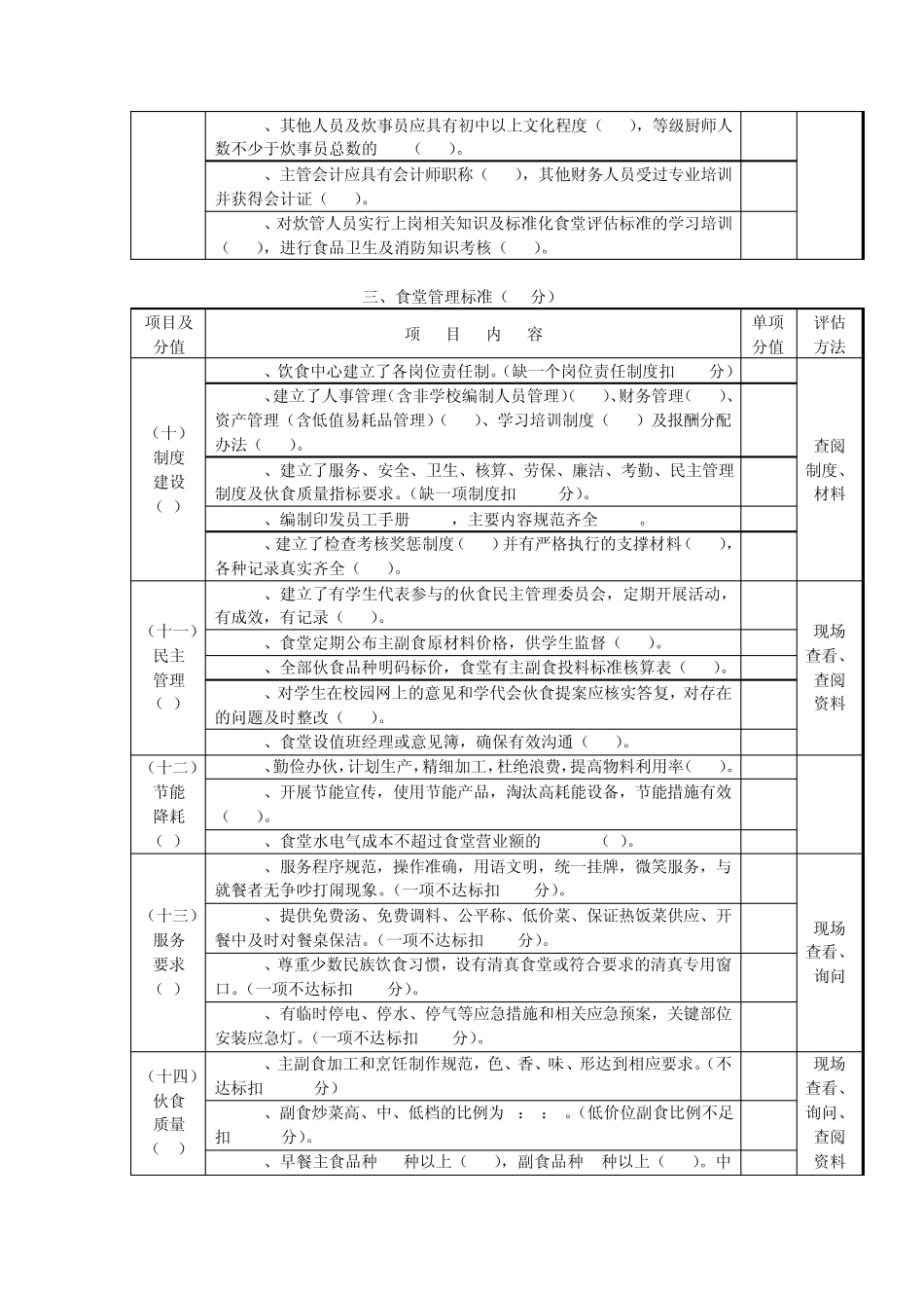 标准化食堂标准_第3页