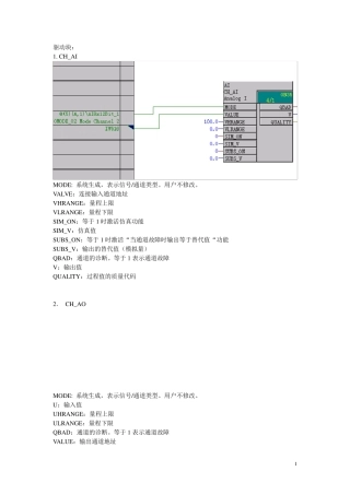标准库功能块引脚说明