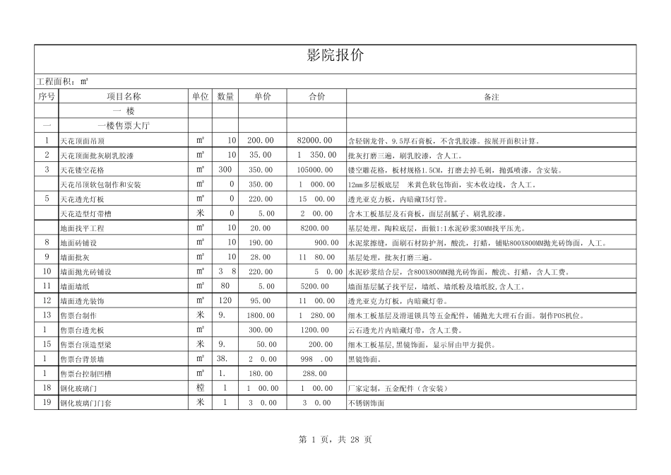 标准影院报价_第1页