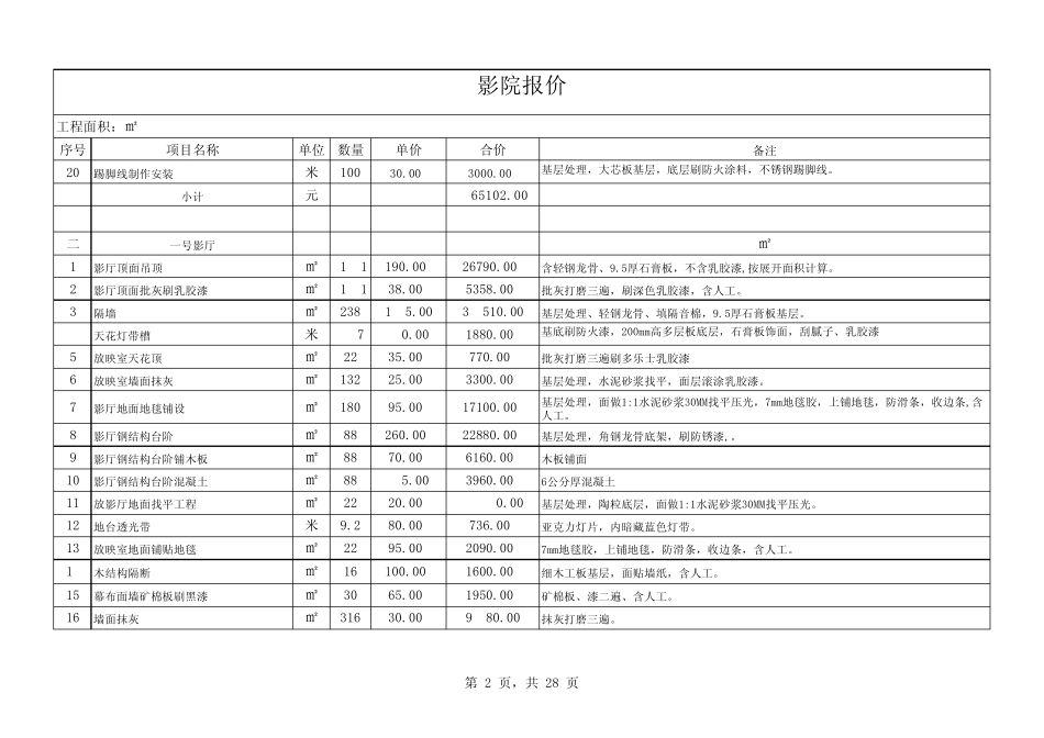 标准影院报价_第2页
