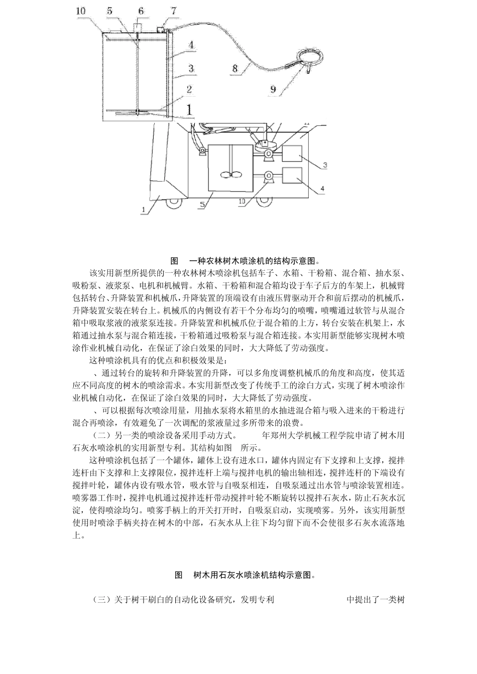 树干石灰水自动喷涂机可行性报告_第2页