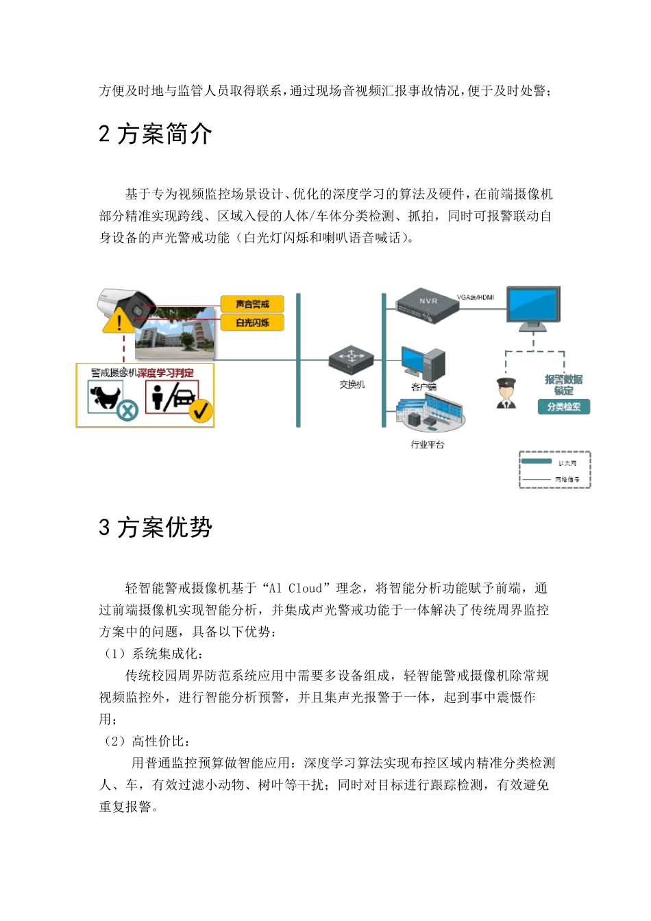 校园周界警戒摄像机产品方案_第3页