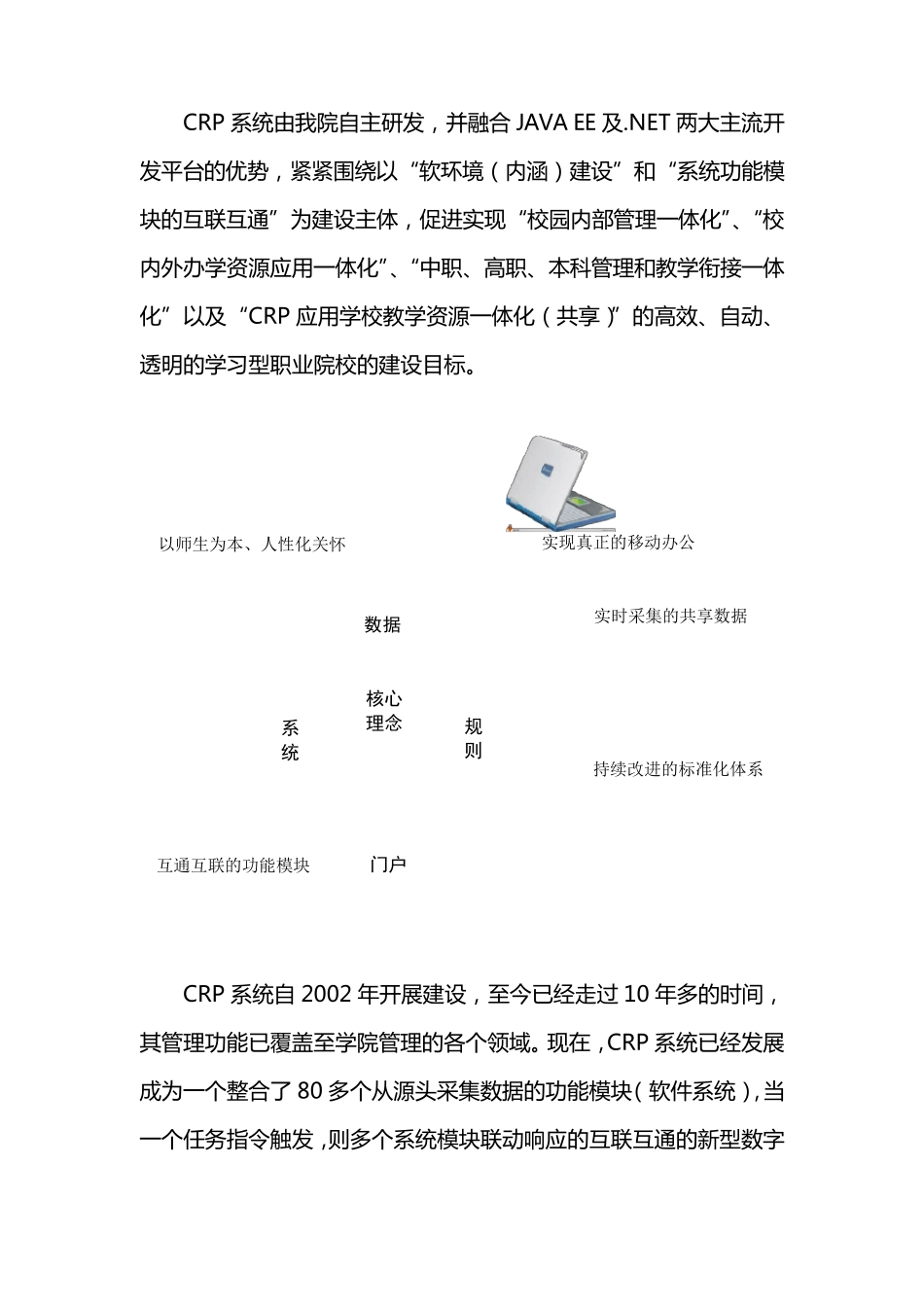 校园数字化CRP系统简介_第2页