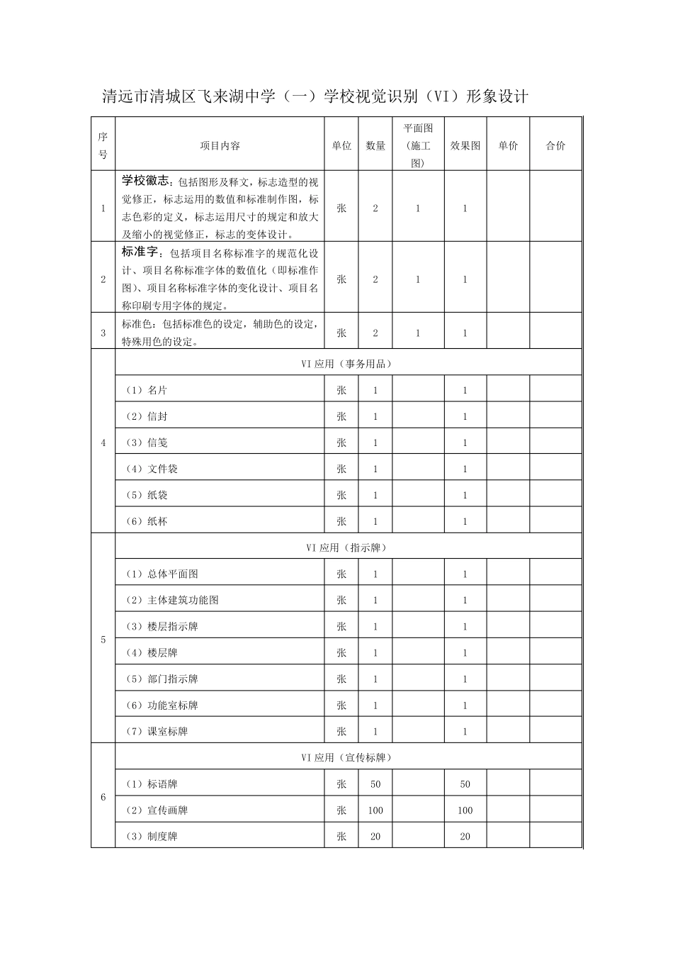 校园文化建设预算01_第2页