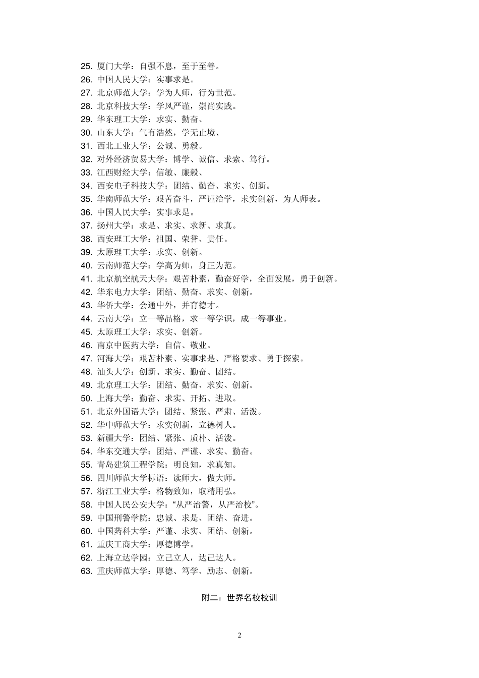 校园精神大全_第2页