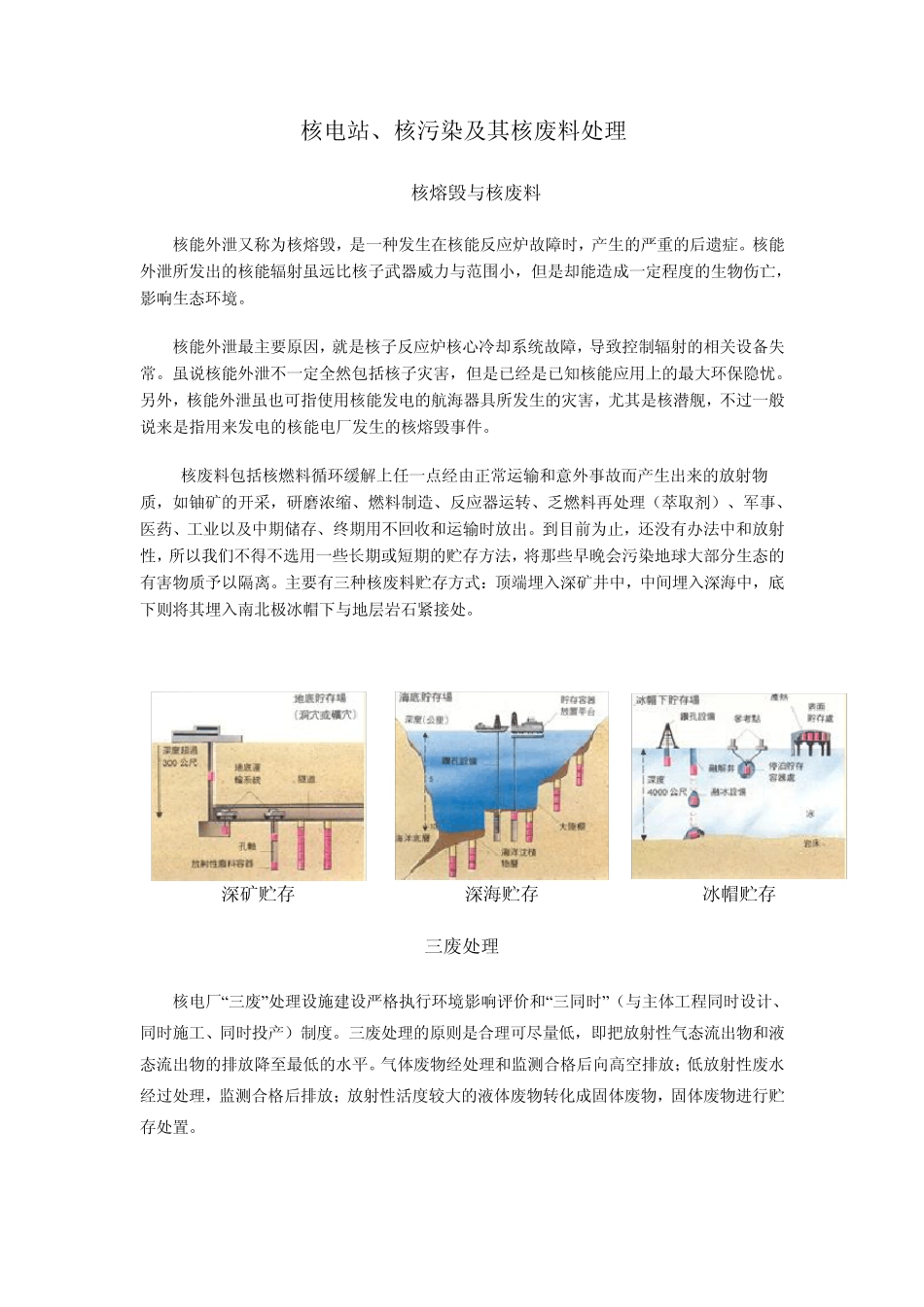 核电站与和废料处理_第1页