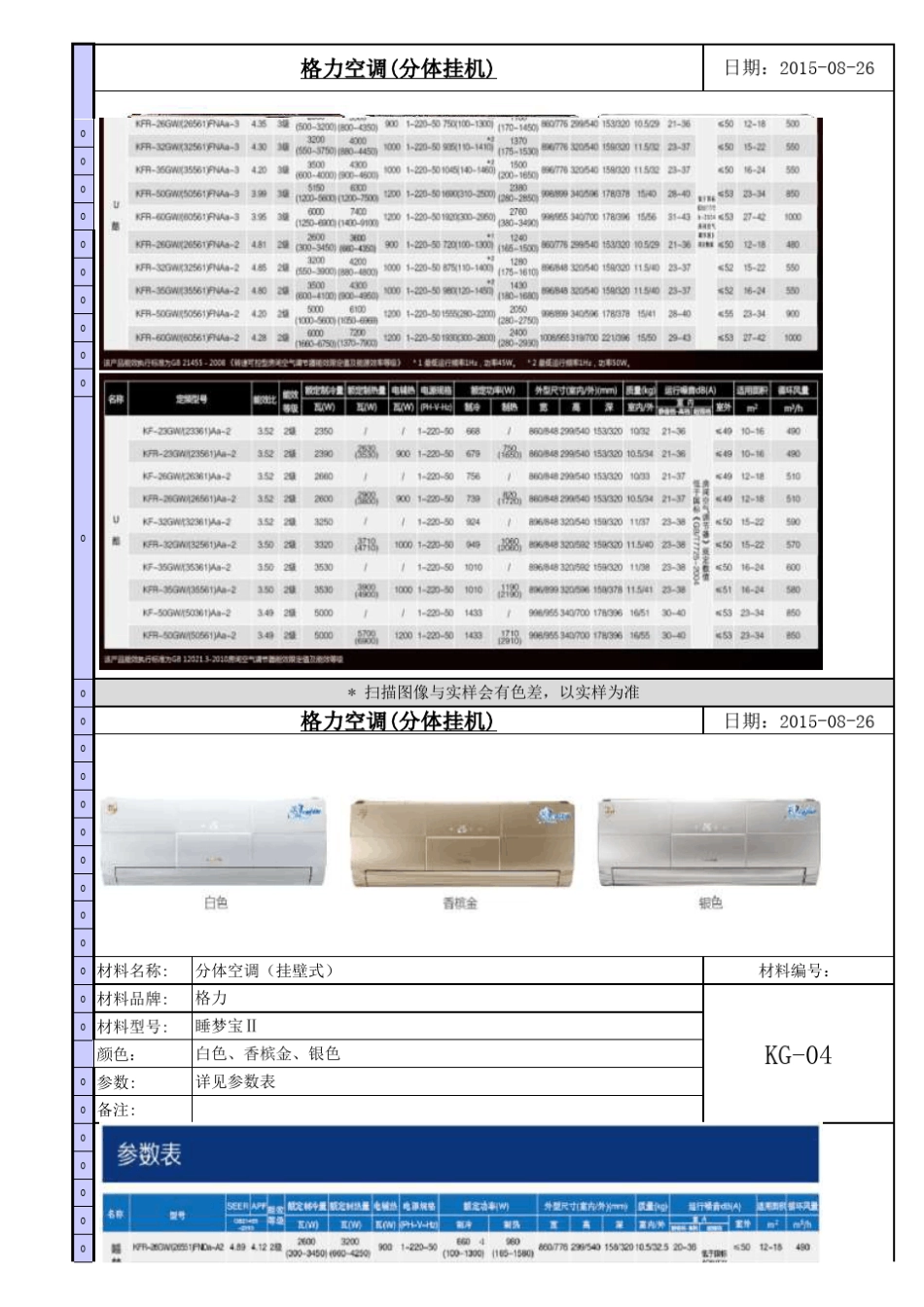 格力空调机选型(分体机)_第3页