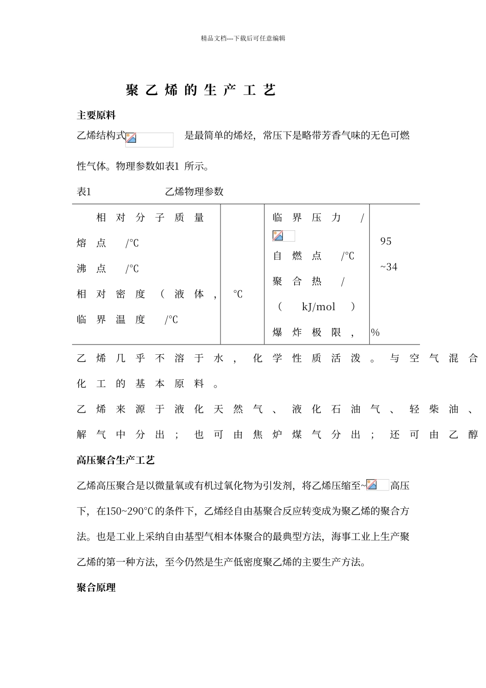 聚乙烯生产工艺_第1页