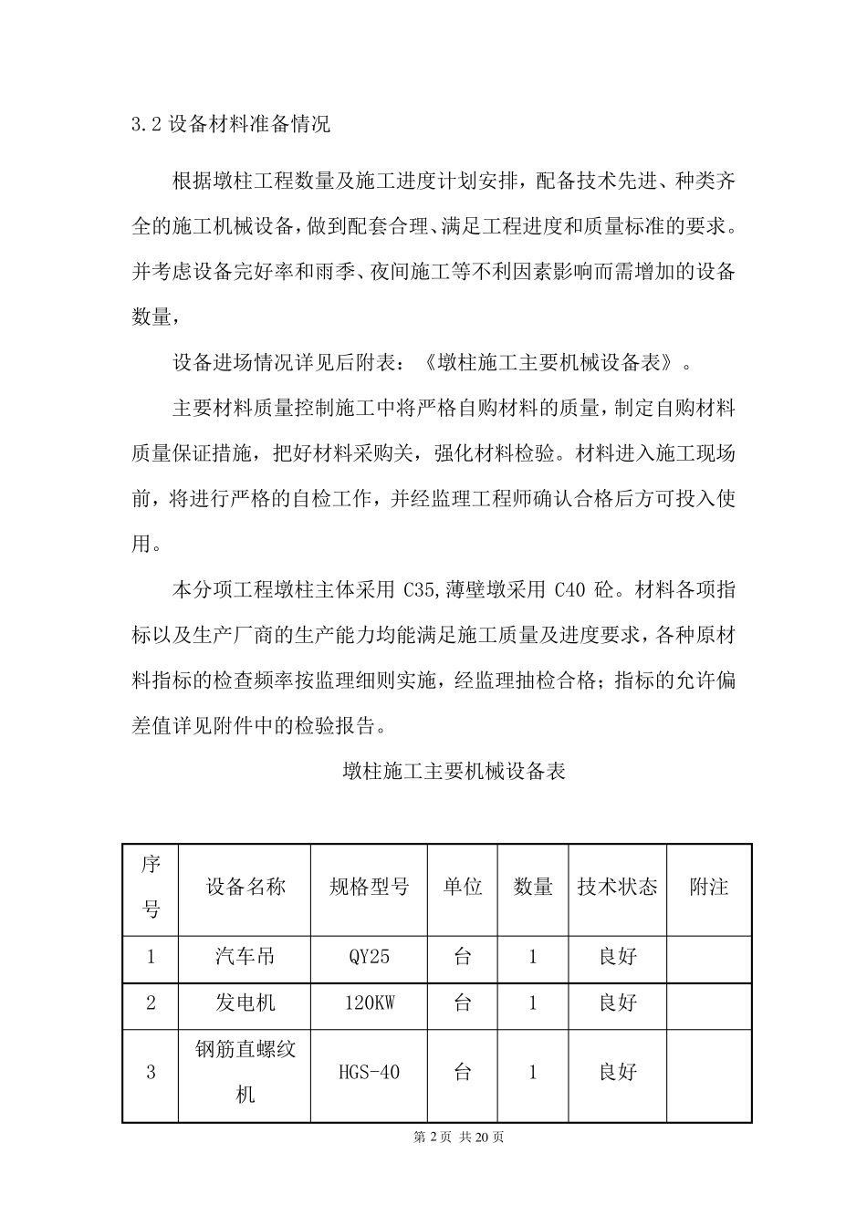 桥梁墩柱施工方案_第2页