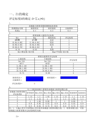 桥梁承载能力评定