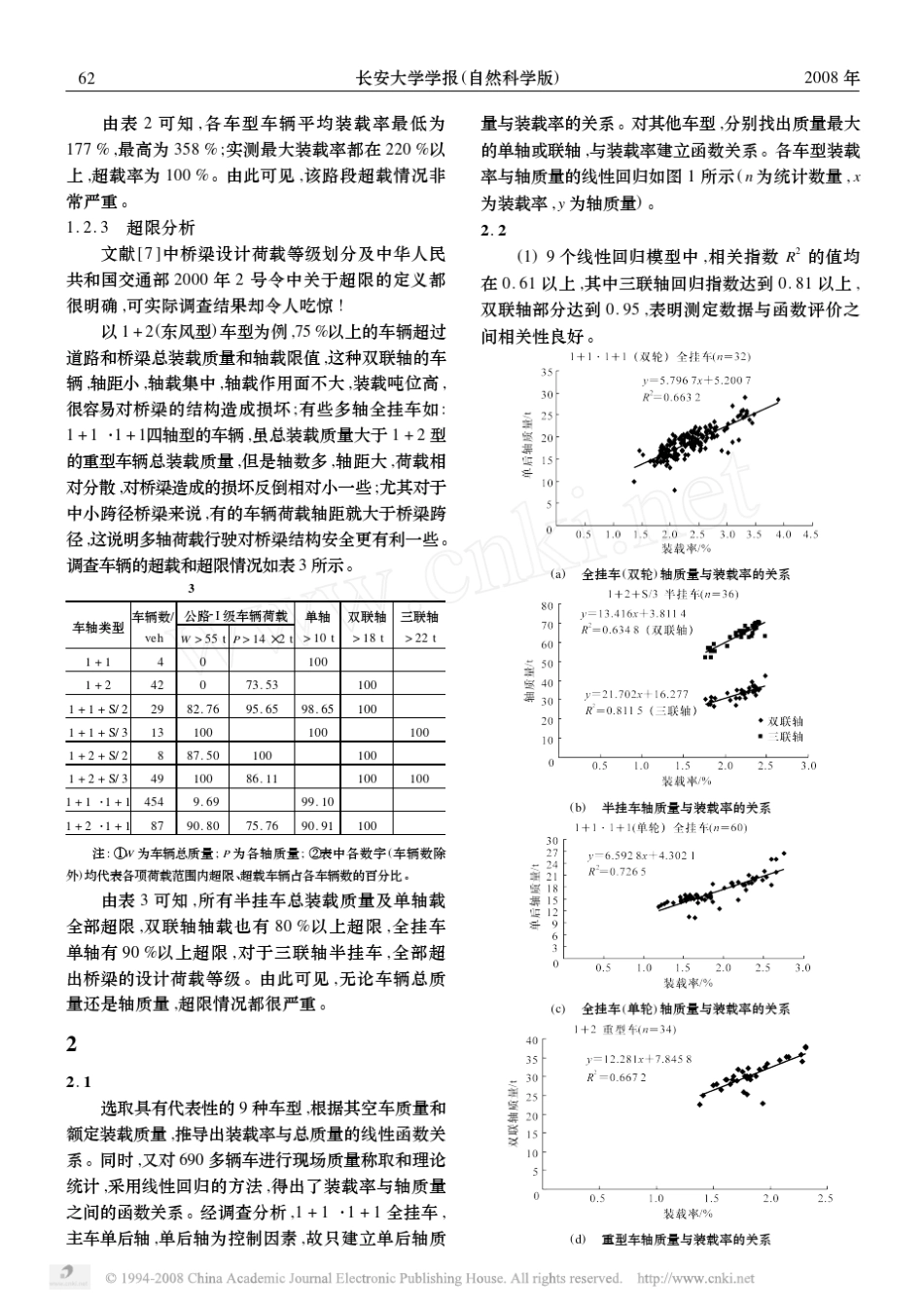 桥梁超重荷载与限载标准的确定_第3页