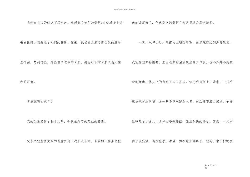 背影说明文初中_第3页