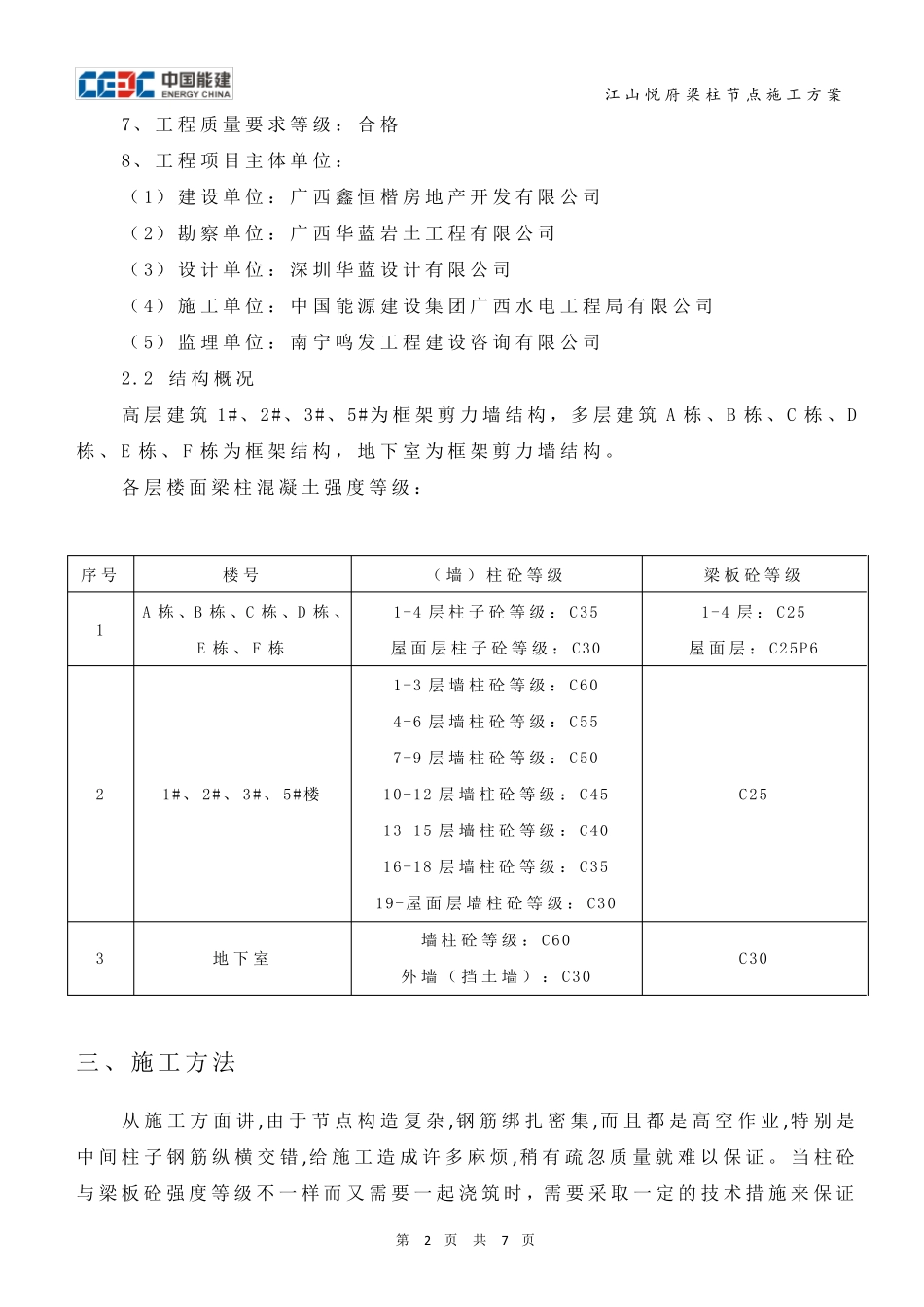 梁柱节点施工方案_第3页