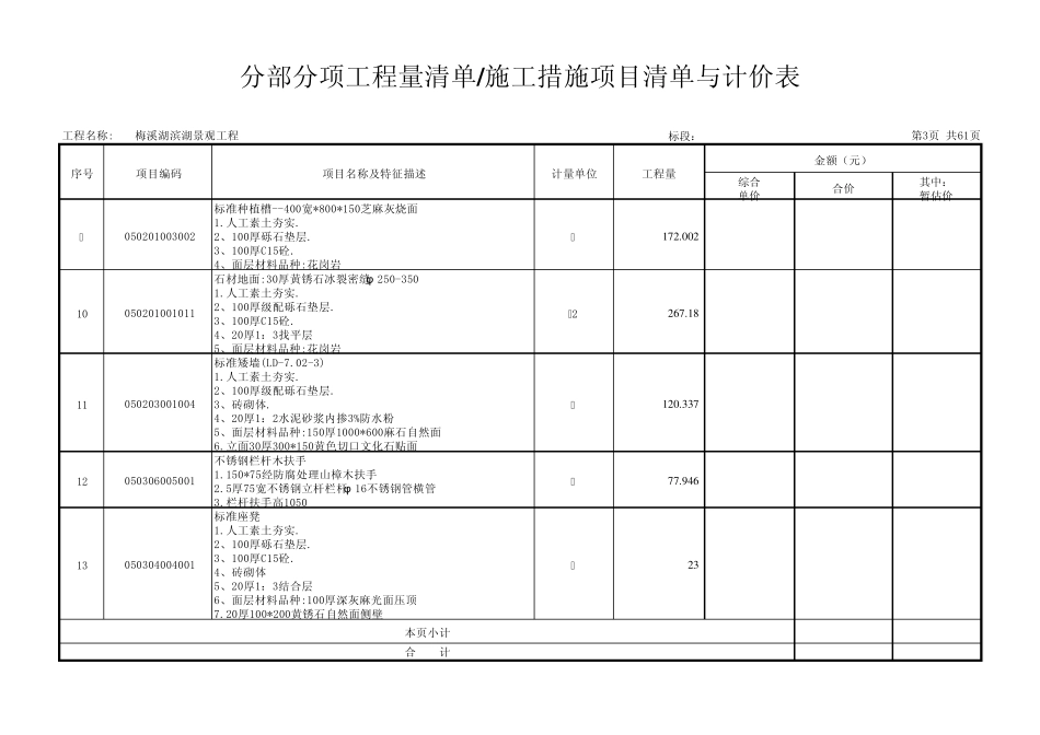 梅溪湖会展以东和节庆岛清单xls_第3页