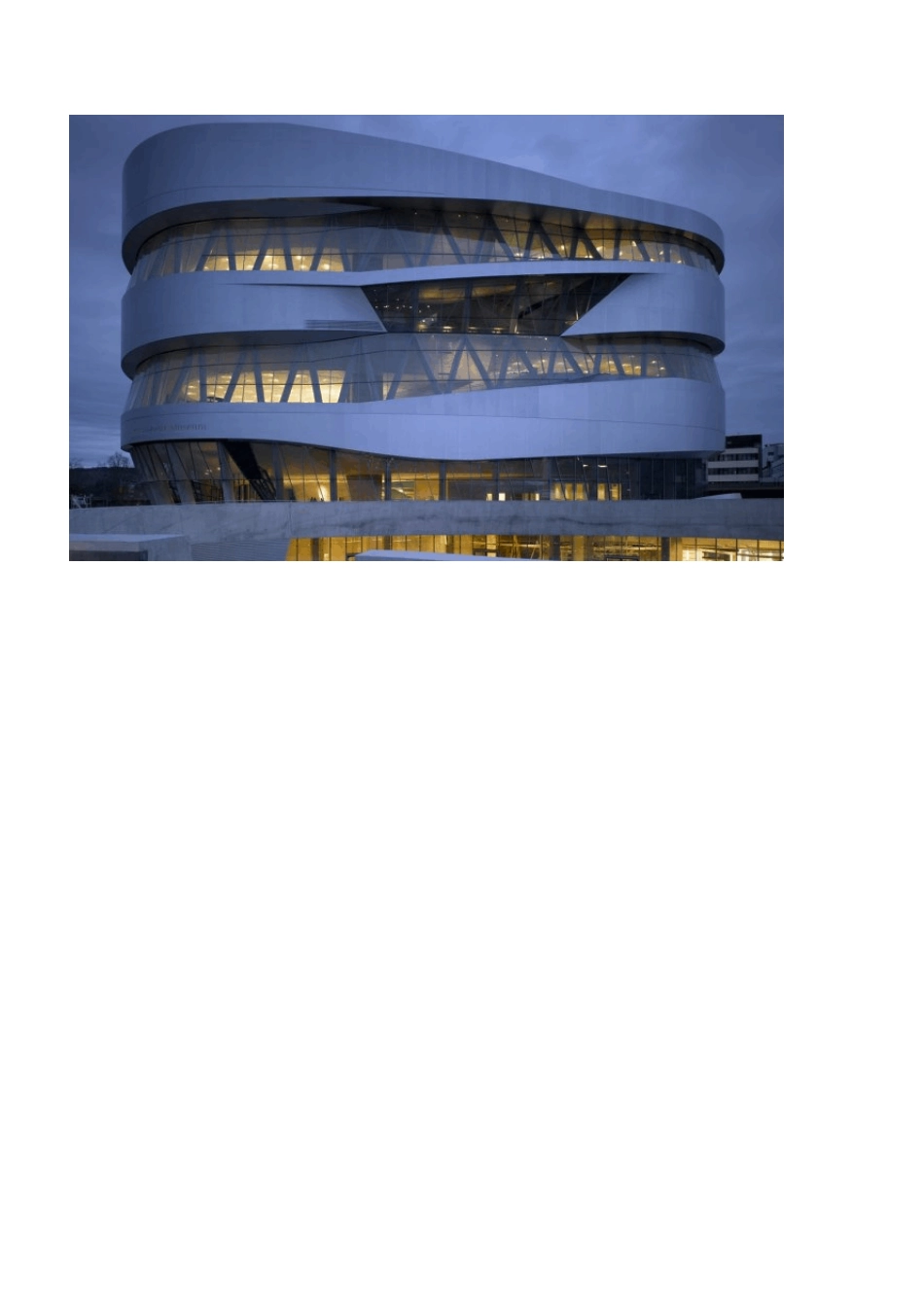 梅赛德斯奔驰博物馆建筑_第2页