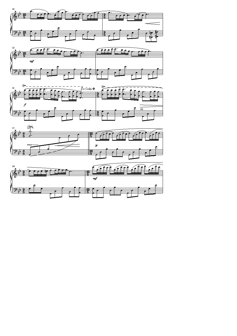 梦中的婚礼双手乐谱及弹奏技巧_第2页