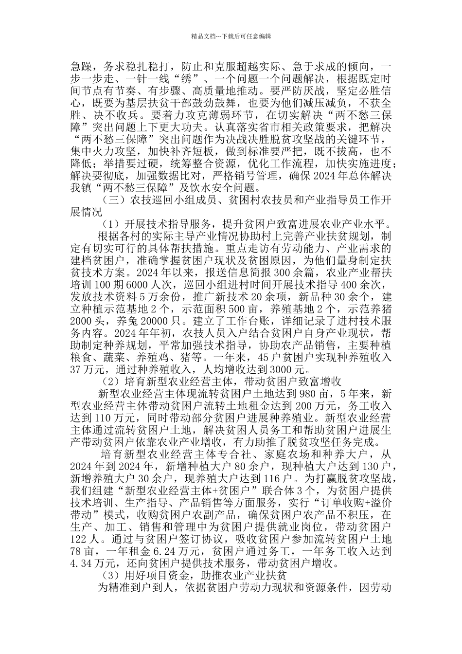 脱贫攻坚期内农业产业扶贫工作总结_第2页