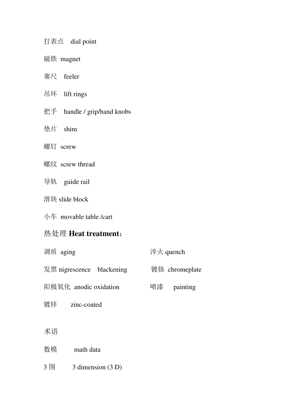 检具英文词汇总结_第2页