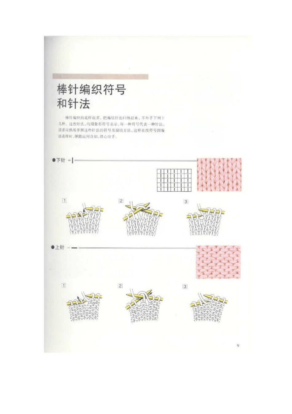 棒针符号图解_第1页