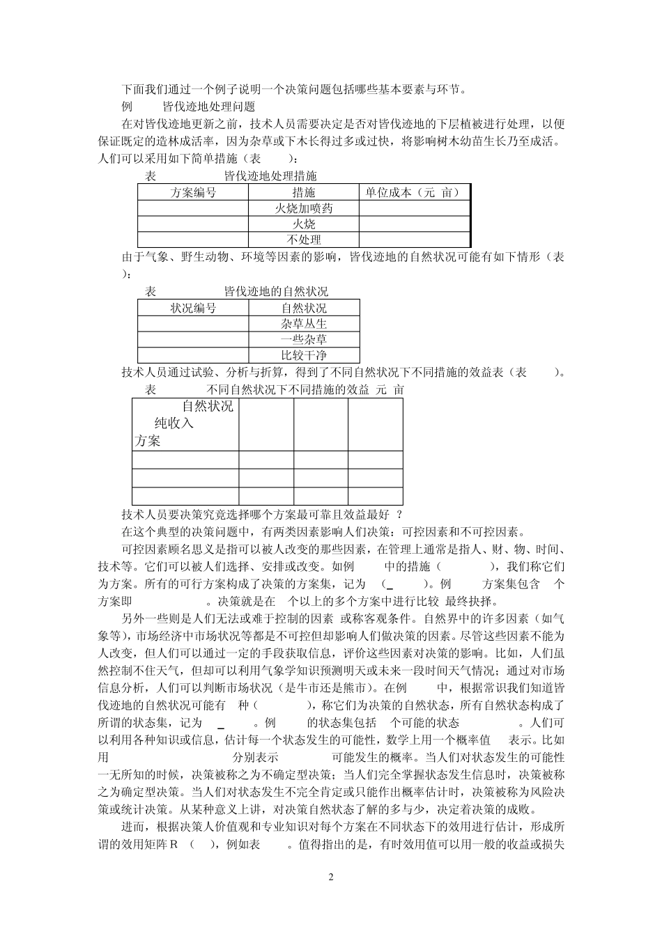 森林资源管理第10章经营决策_第2页