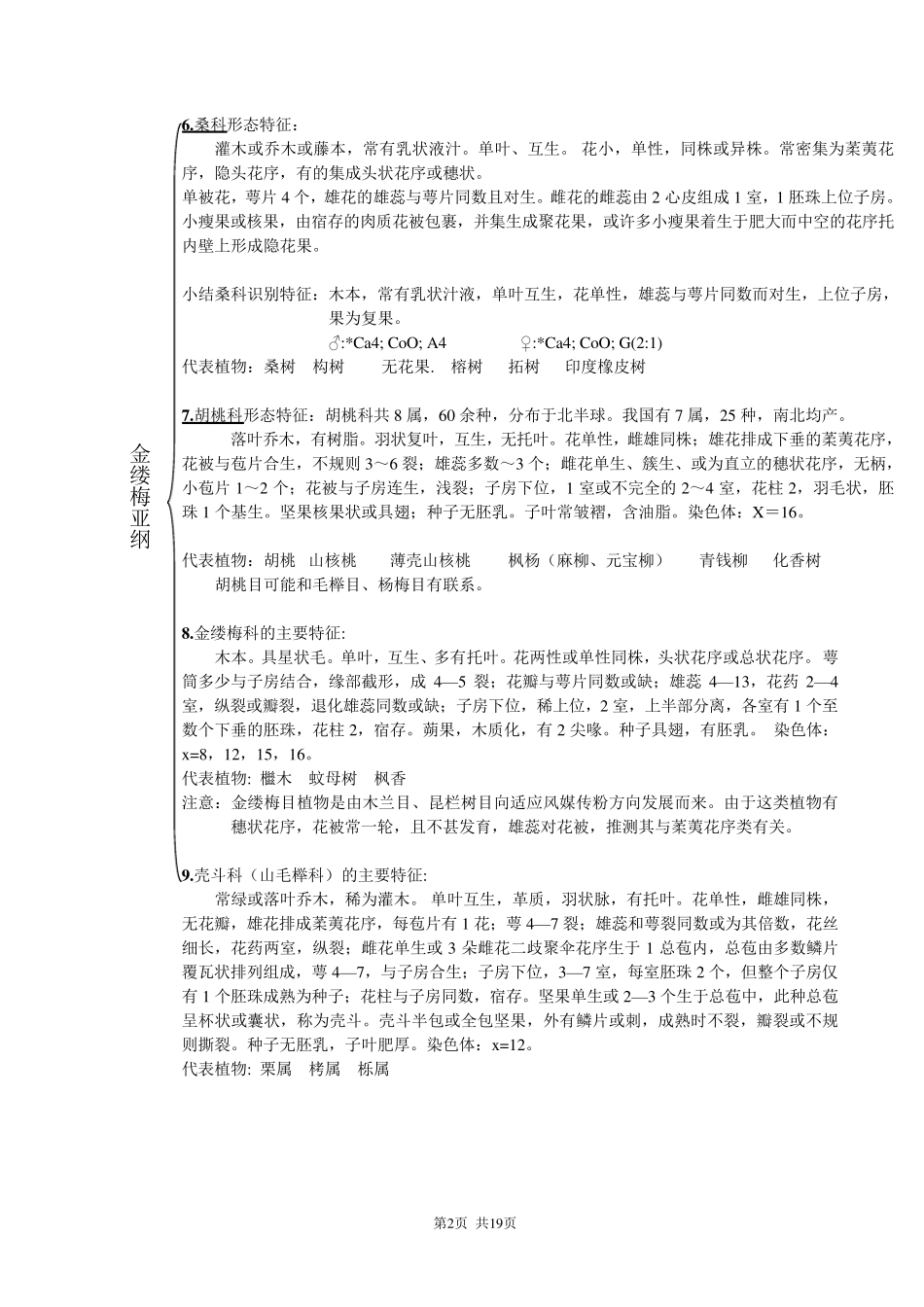 植物学各科特征总结_第2页