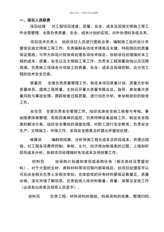 自营项目管理