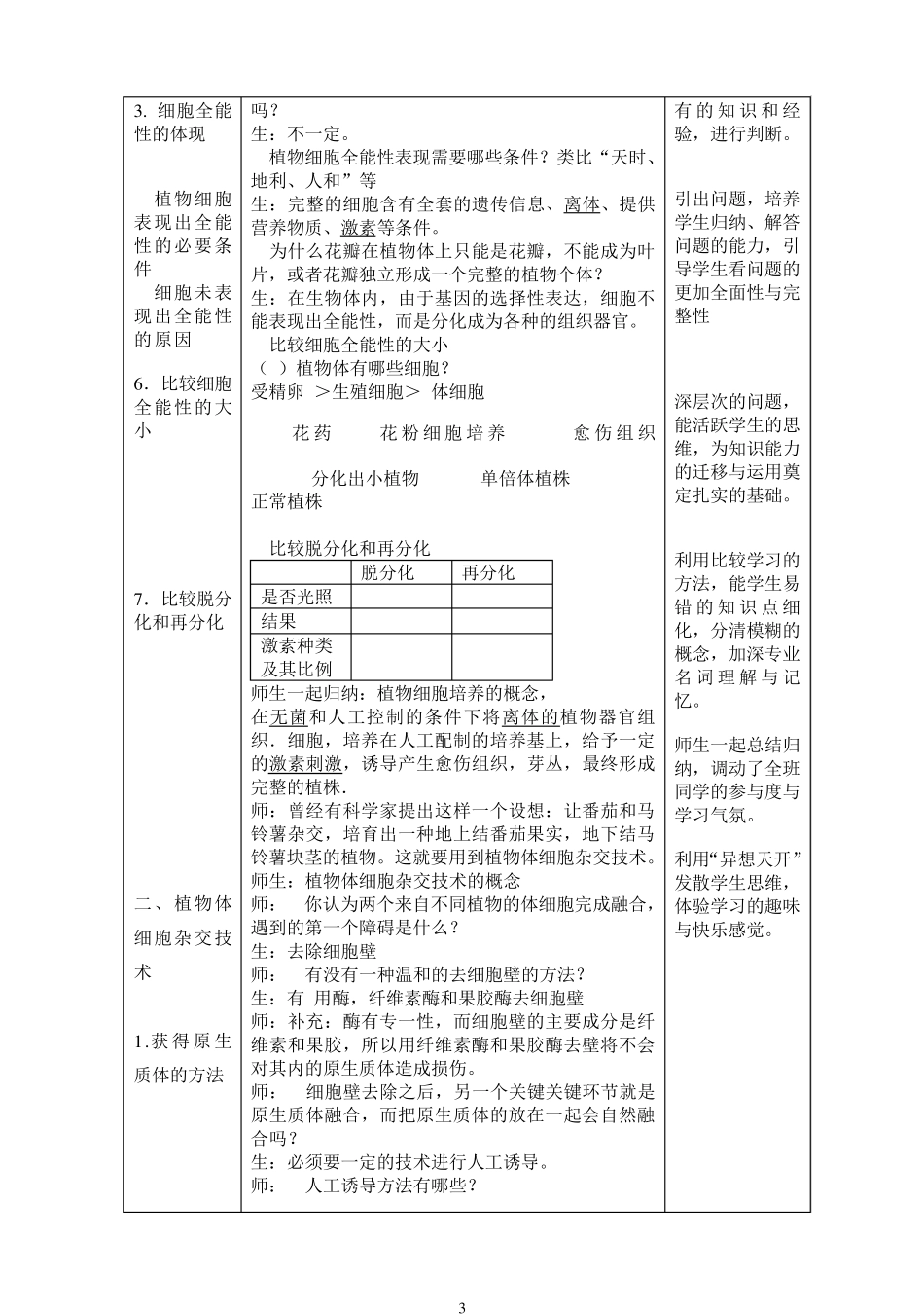 植物细胞工程的基本技术教案2016513_第3页