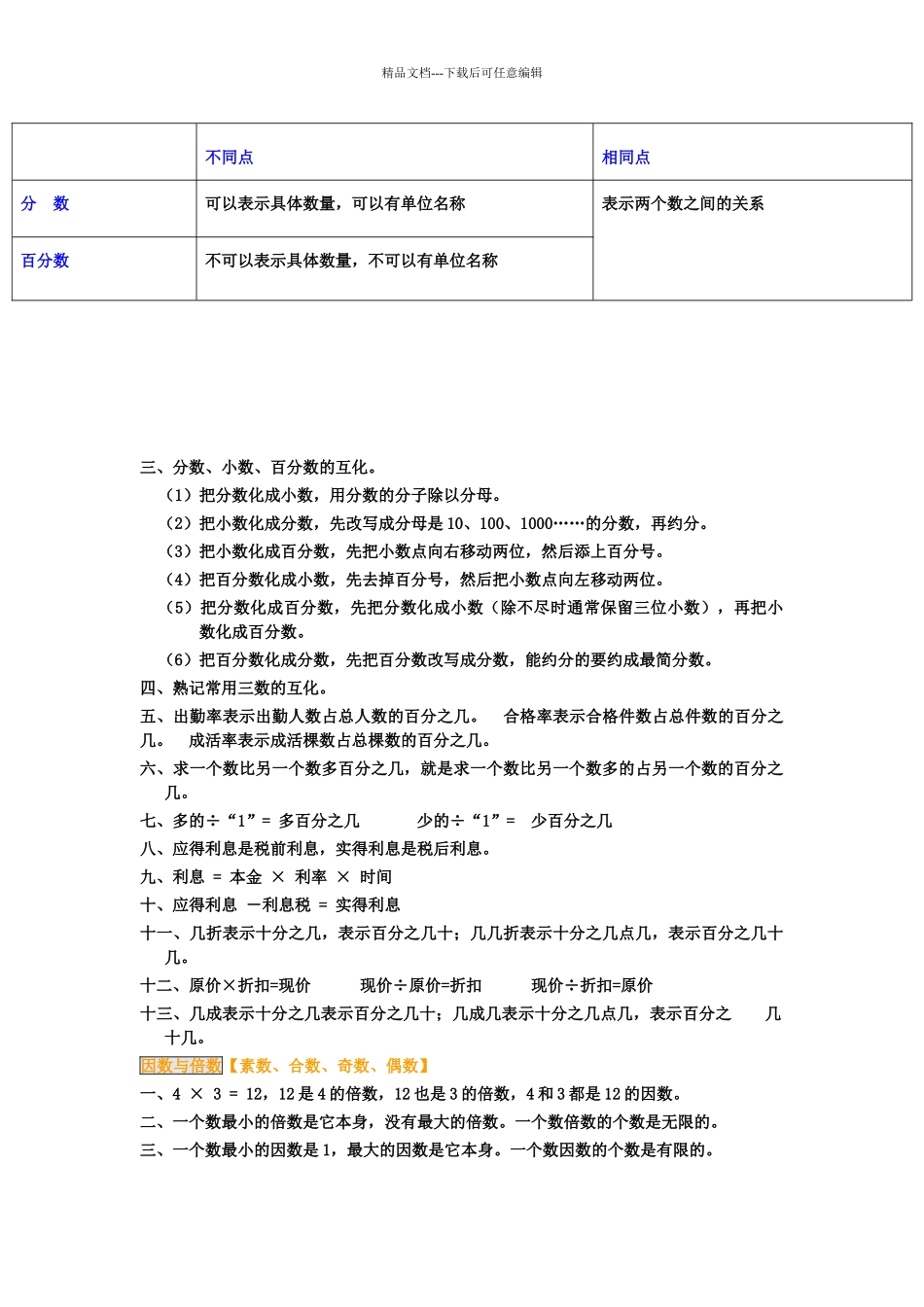 苏教版小学数学知识点总结_第3页