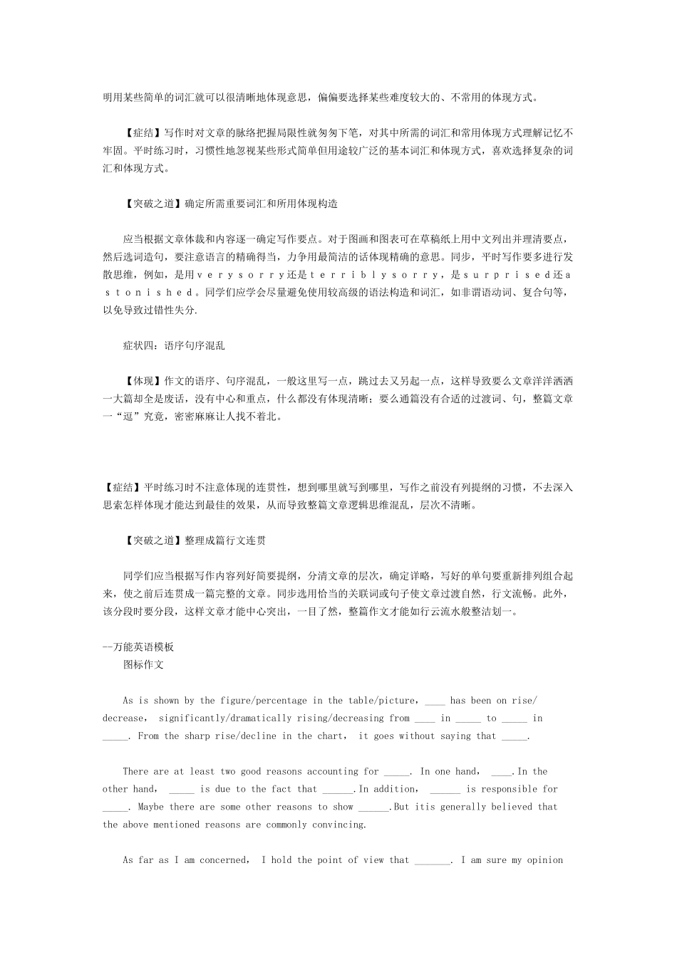 2025年专升本英语作文万能模板再不会也能得点分_第2页